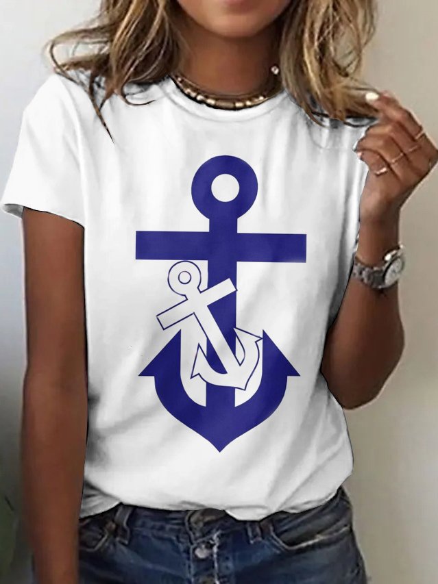 Casual Geometric T-Shirt