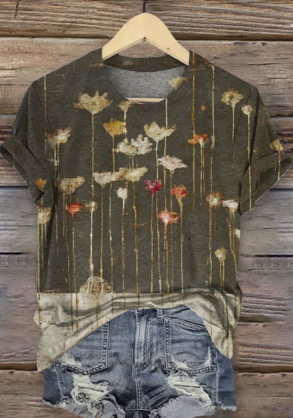 Casual Floral T-Shirt