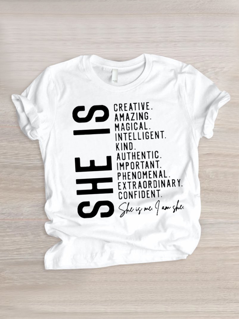 Crew Neck Regular Fit Casual T-Shirt