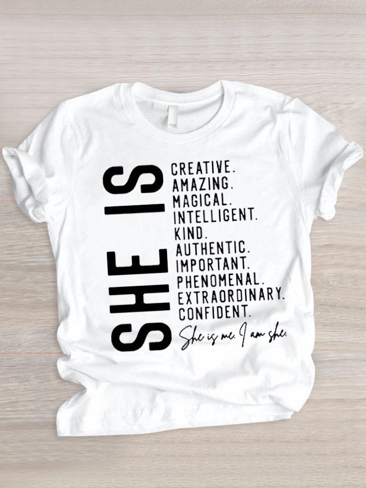 Crew Neck Regular Fit Casual T-Shirt