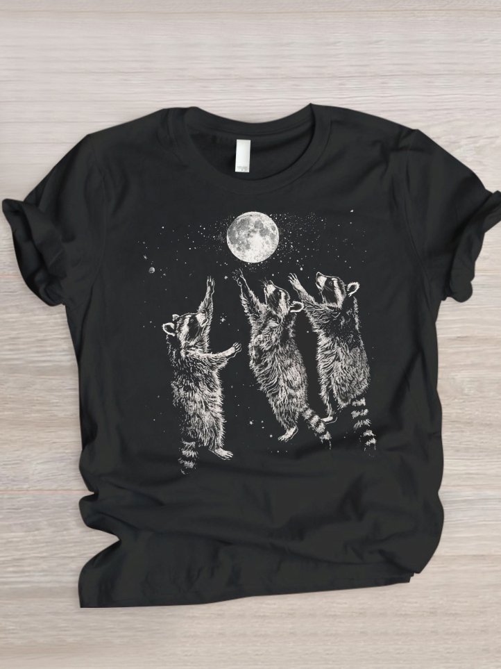 Crew Neck Casual T-Shirt