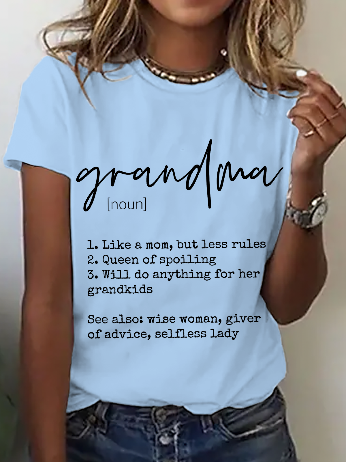 Grandma Definition Cotton T-Shirt