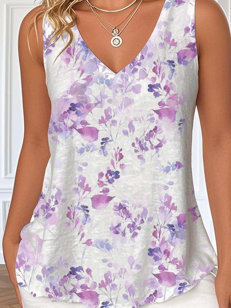 Floral Casual Loose T-Shirt