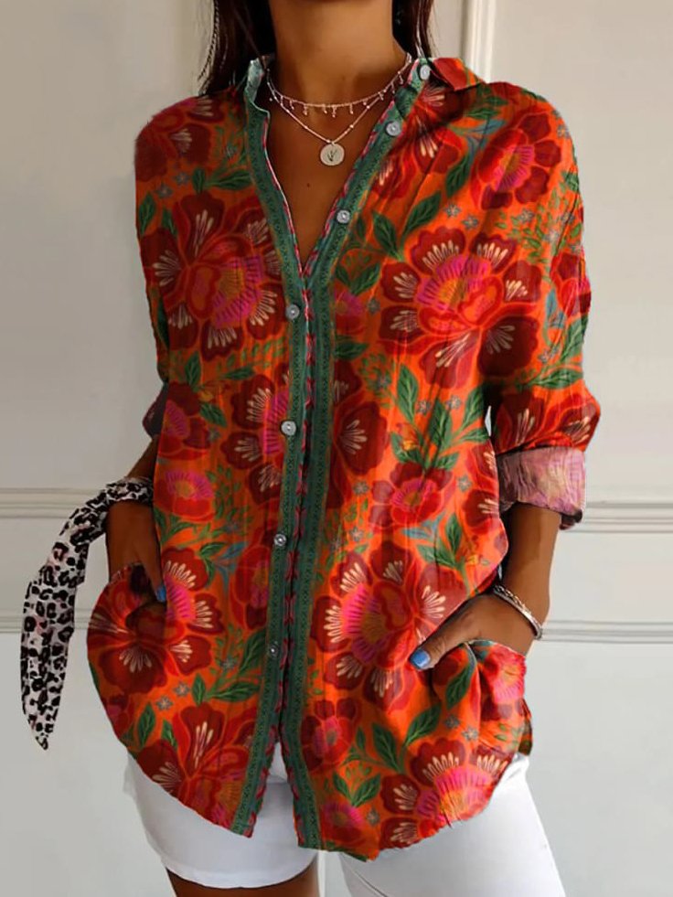 Casual Floral Shirt