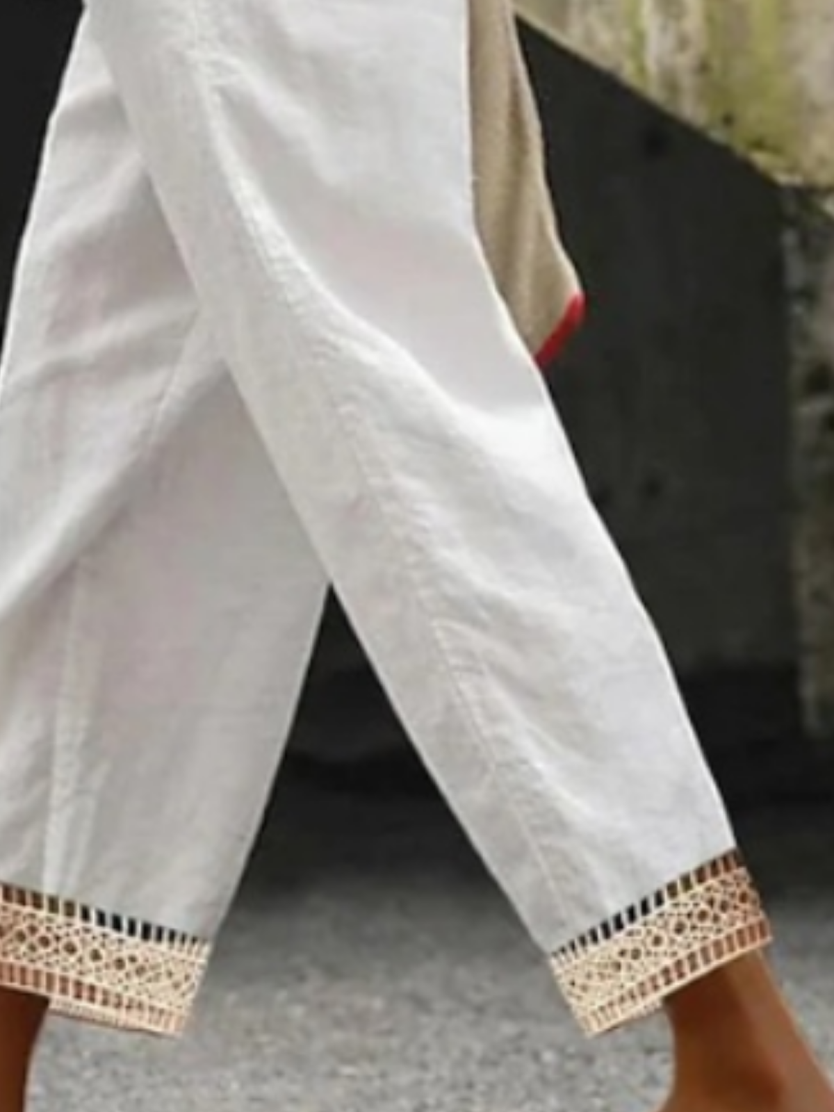 Casual Plain Pants