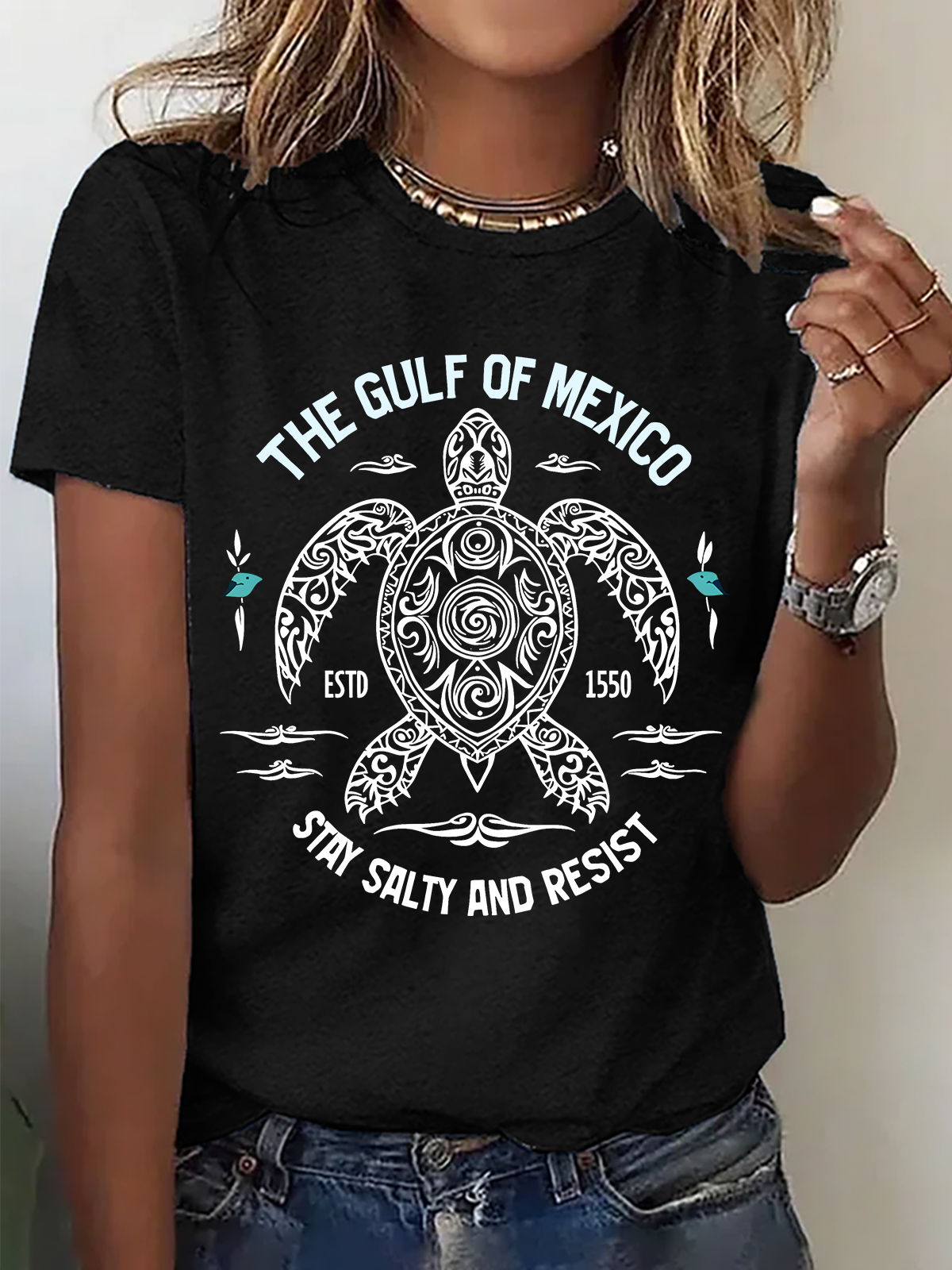 Gulf Of Mexico Cotton T-Shirt