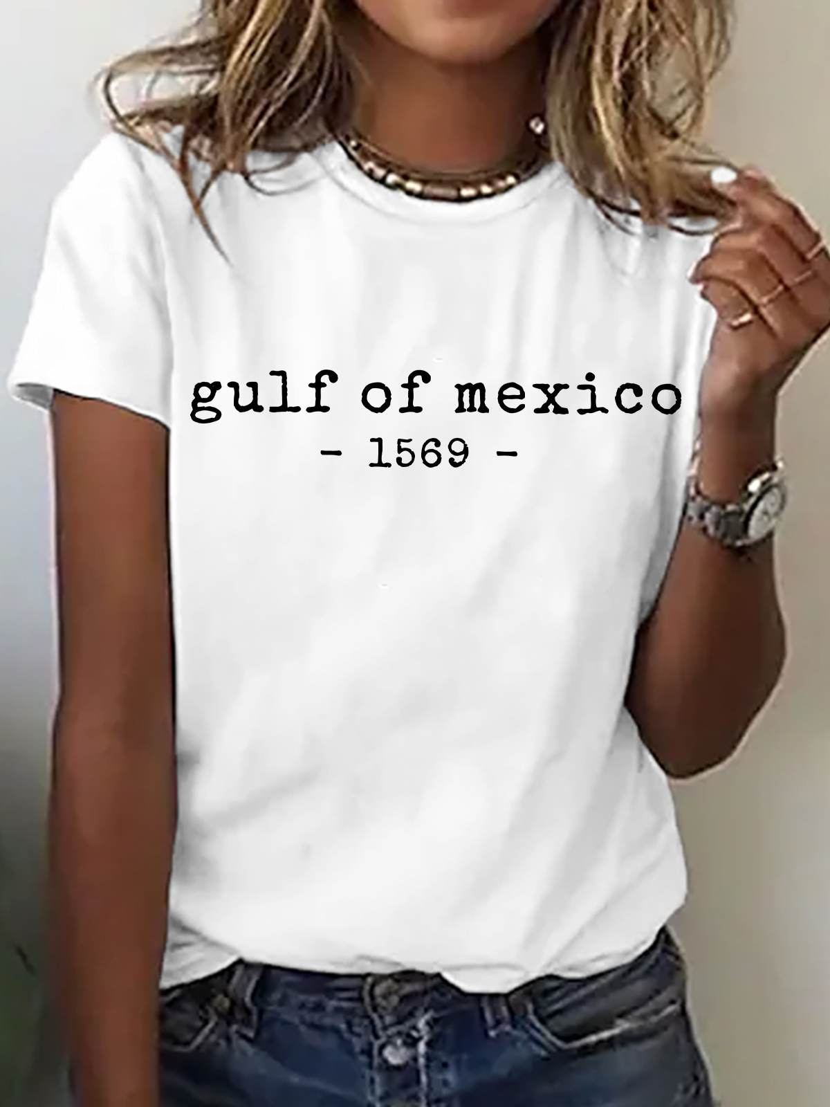 Gulf Of Mexico Cotton T-Shirt