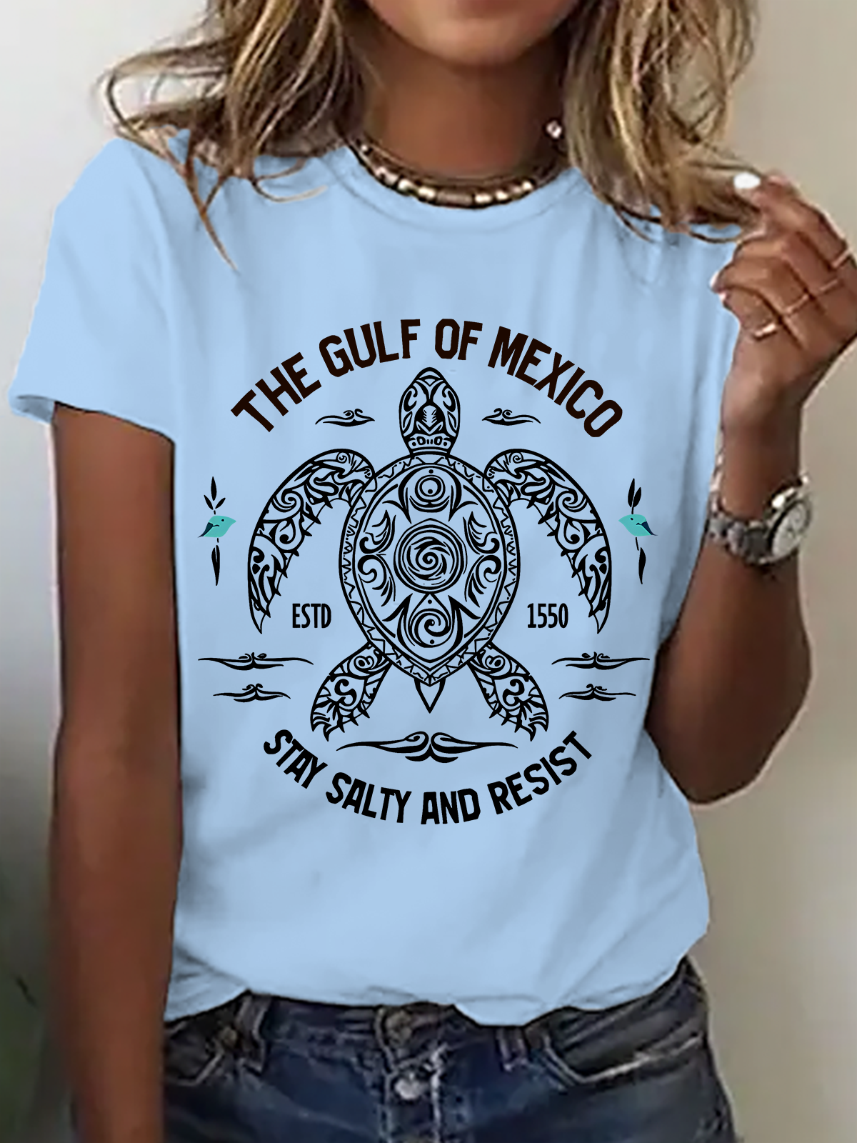 Gulf Of Mexico Cotton T-Shirt