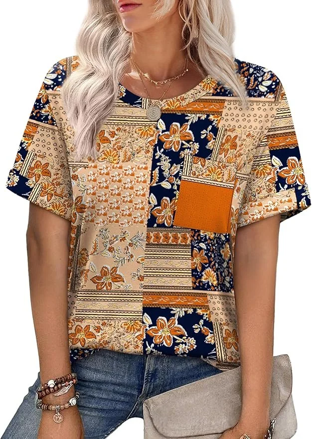 Crew Neck Casual T-Shirt