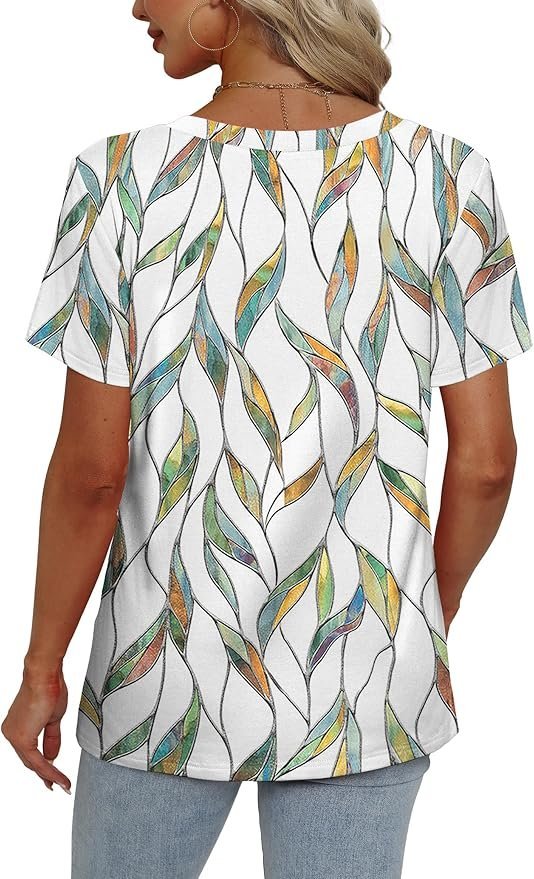 V Neck Casual T-Shirt