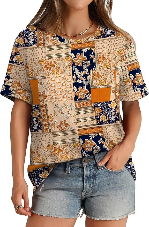 Crew Neck Casual T-Shirt