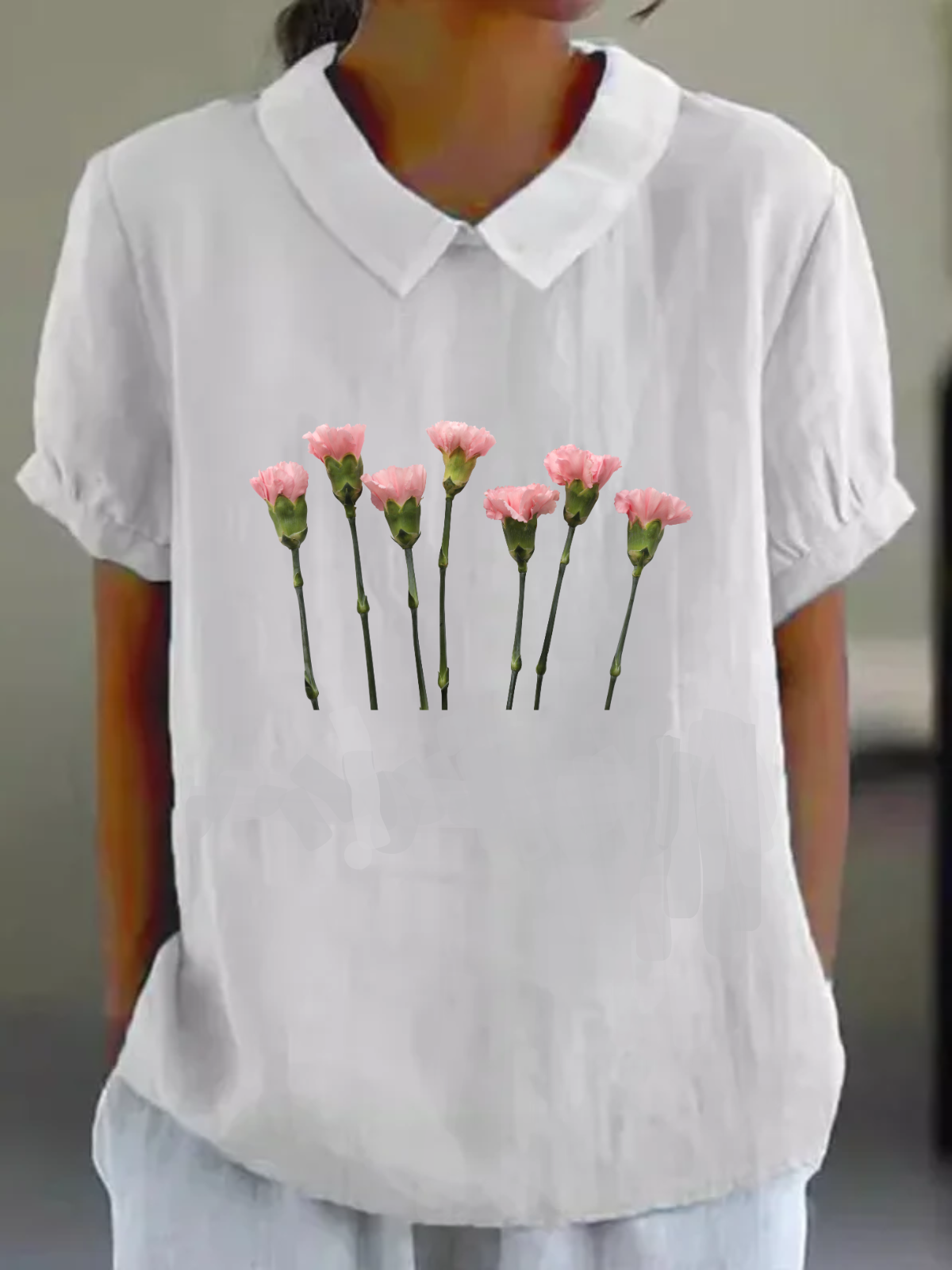 Loose Simple Blouse