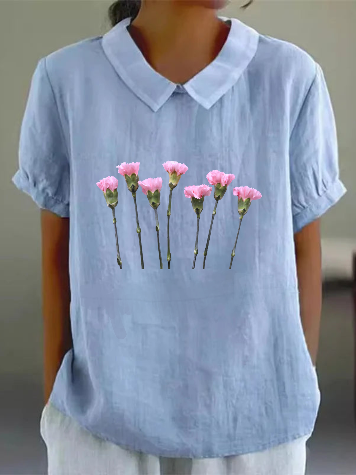Loose Simple Blouse