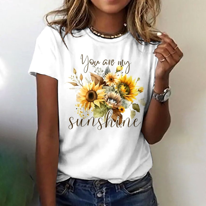 Casual Crew Neck T-Shirt