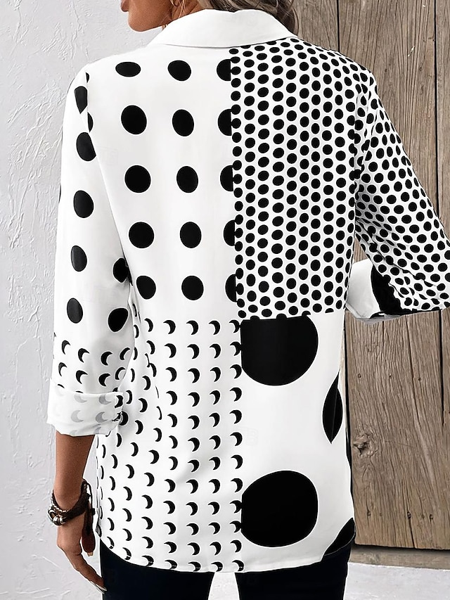 Casual Polka Dots Shirt