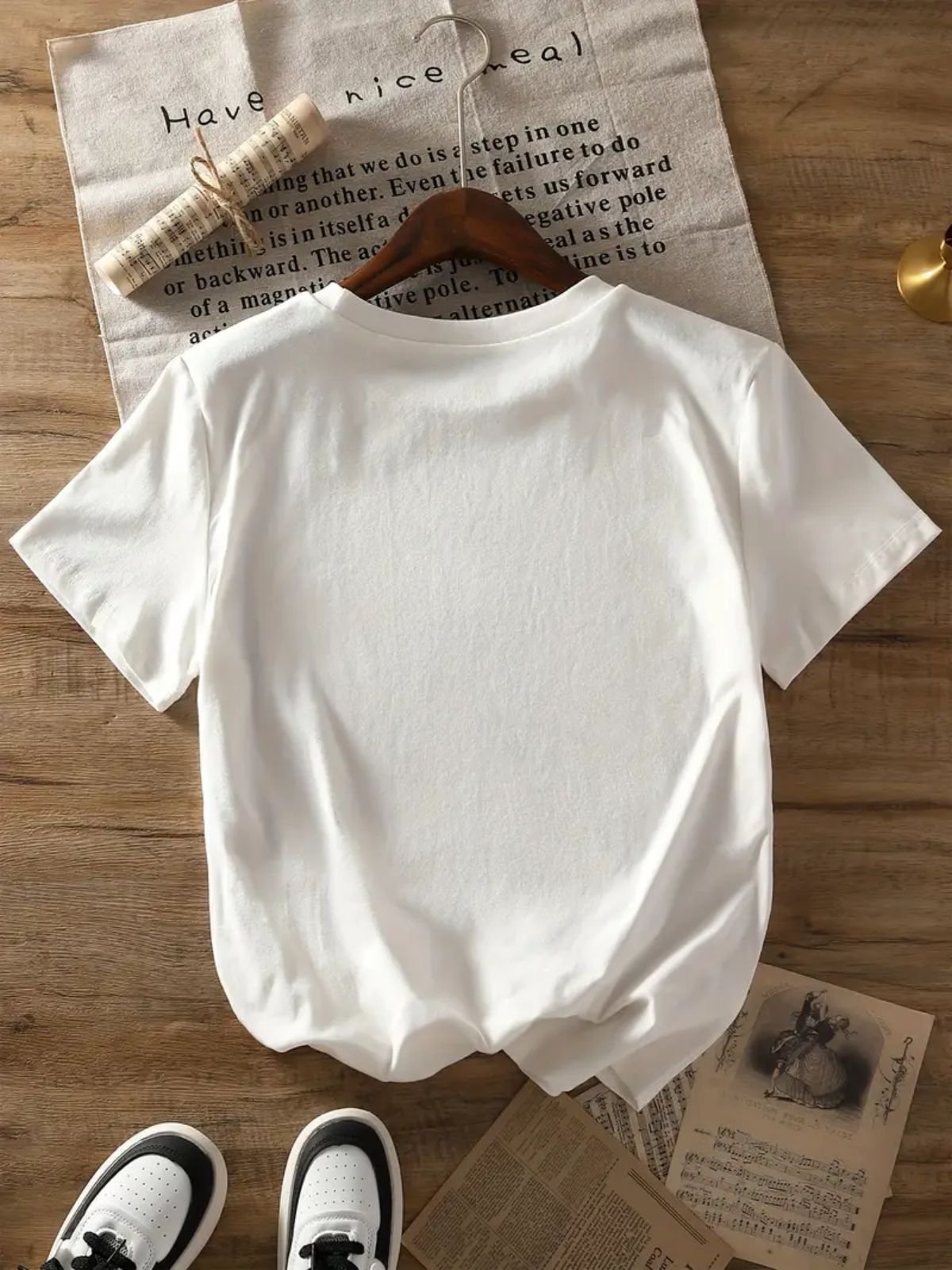 Casual Regular Fit Cotton T-Shirt