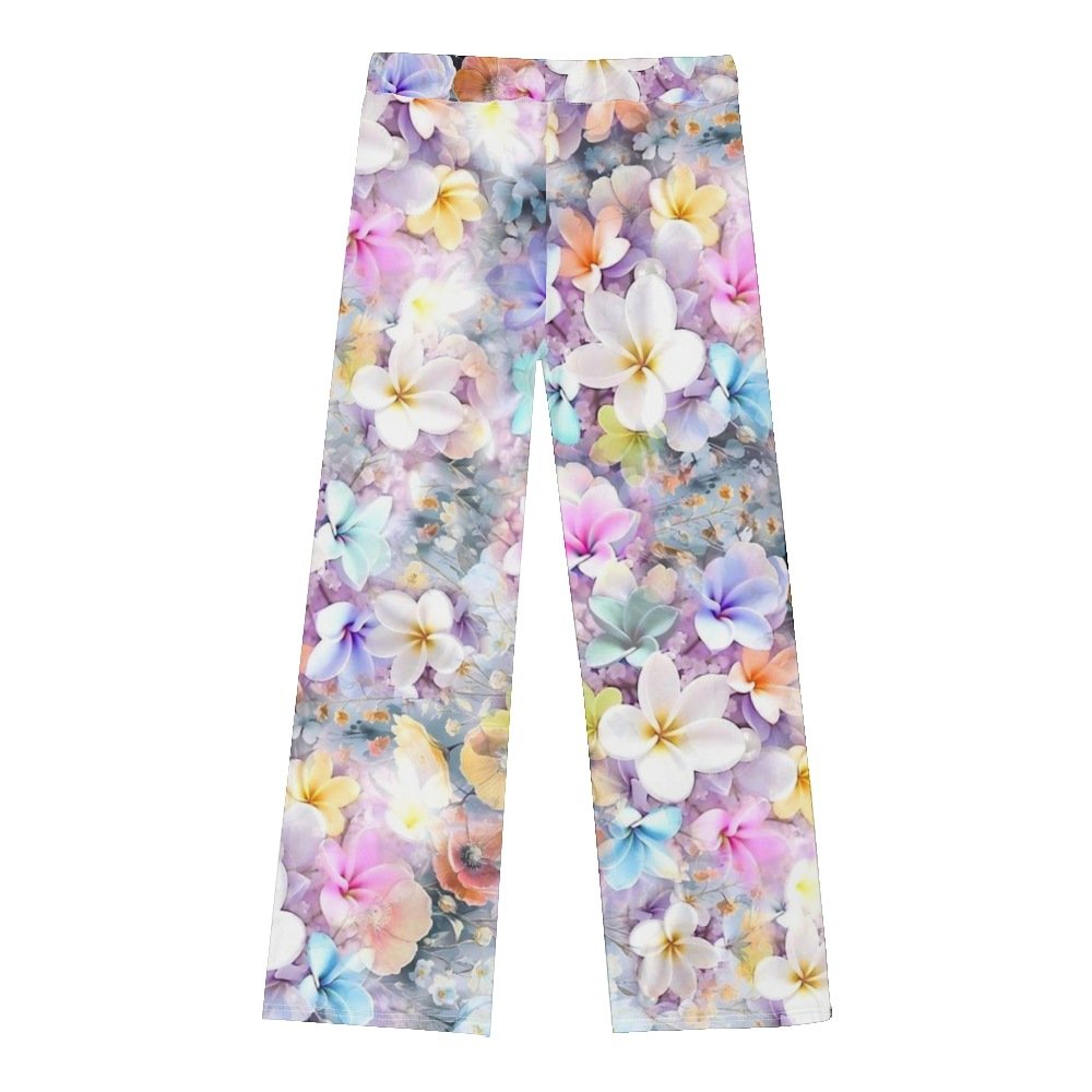 Floral Simple Loose Pants