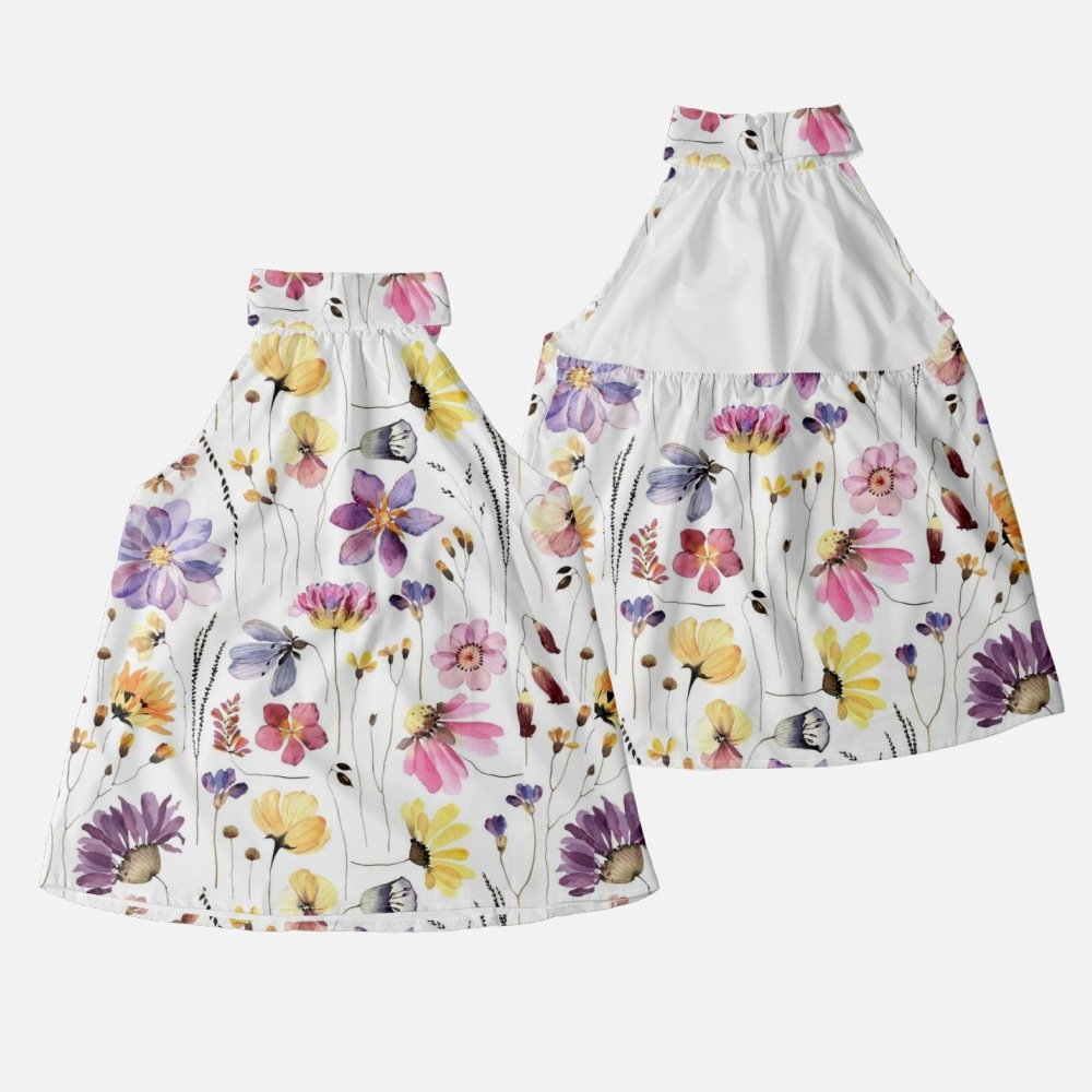 Sexy Botanical Pattern T-Shirt
