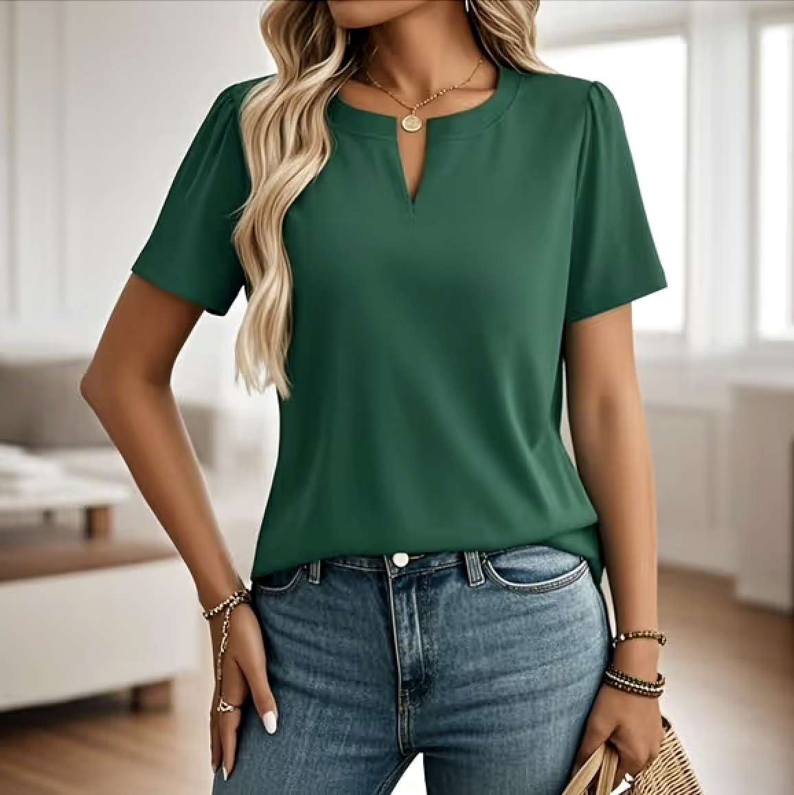 Casual Cotton T-Shirt