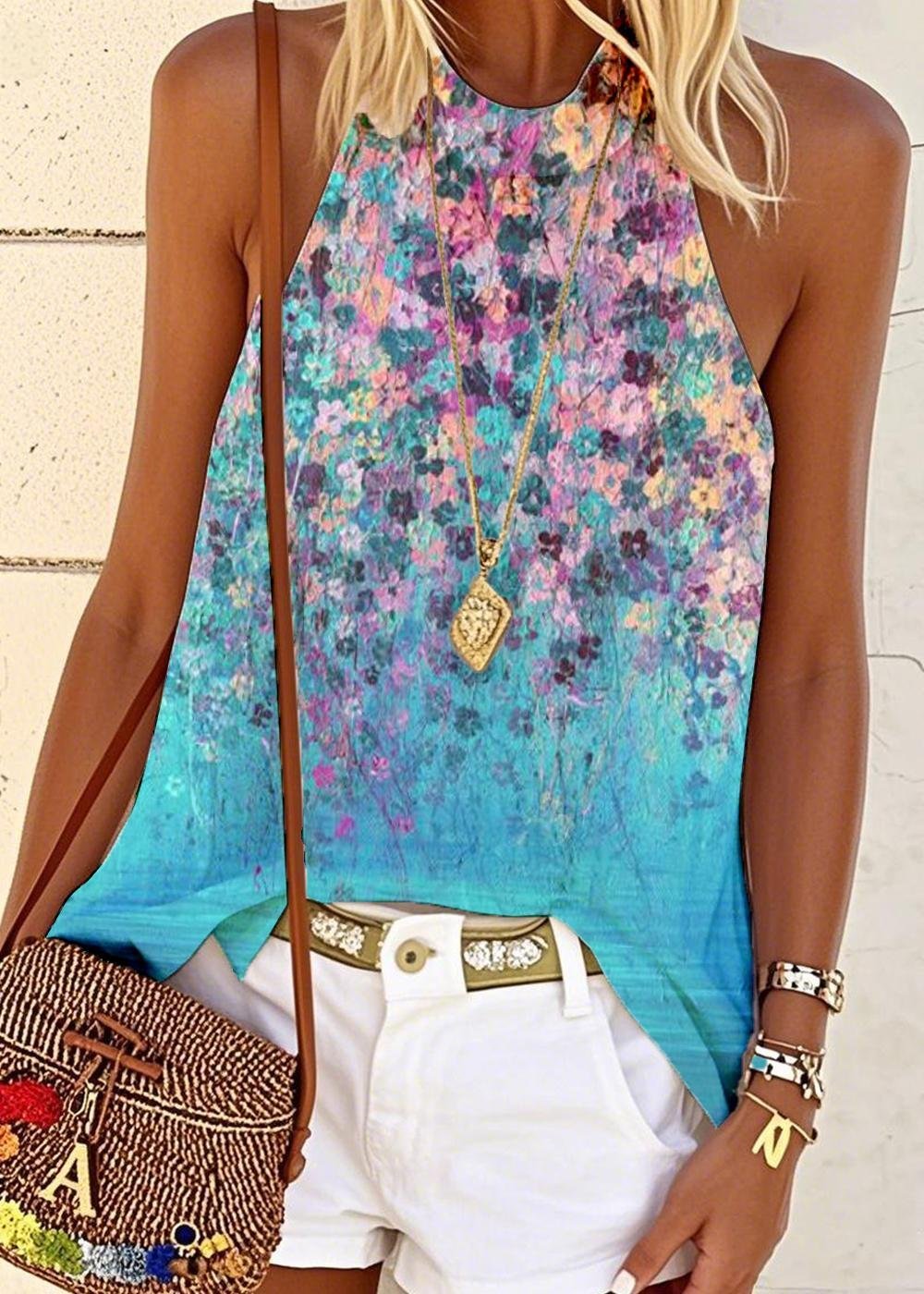 Regular Fit Vintage Halter T-Shirt