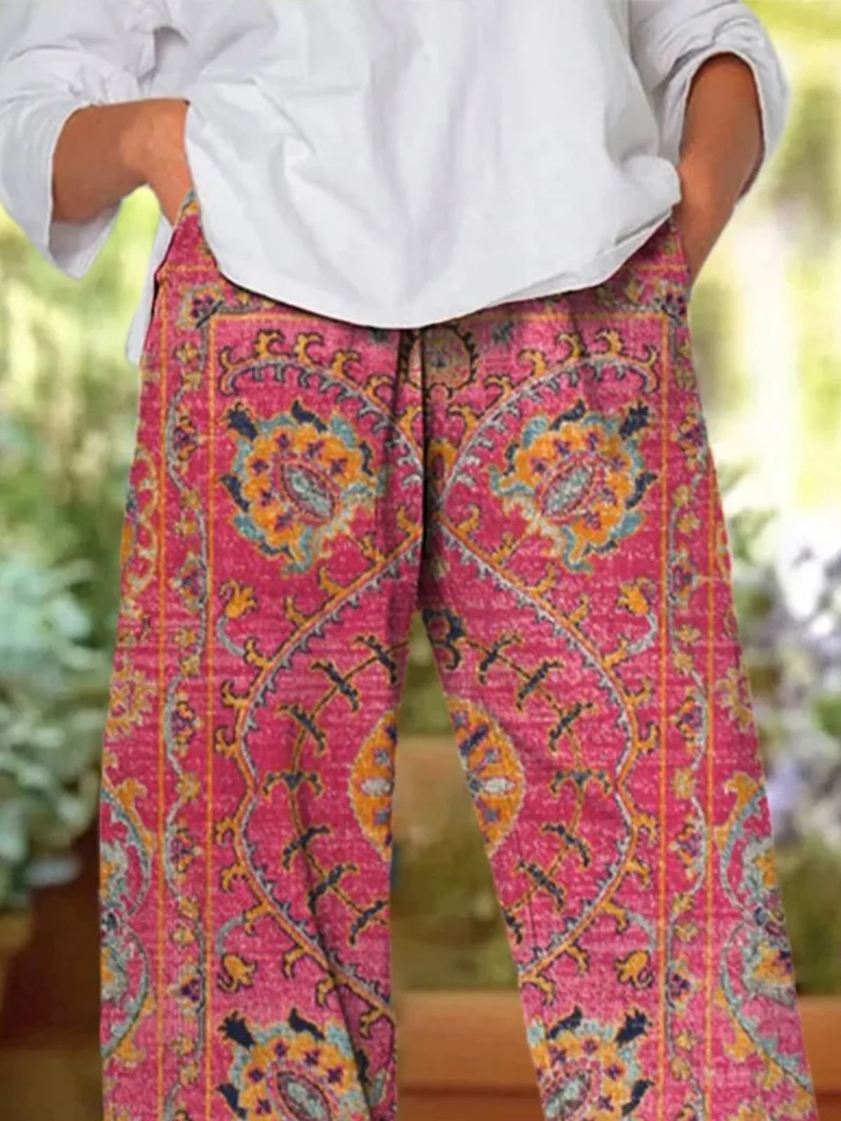Cotton Casual Pants