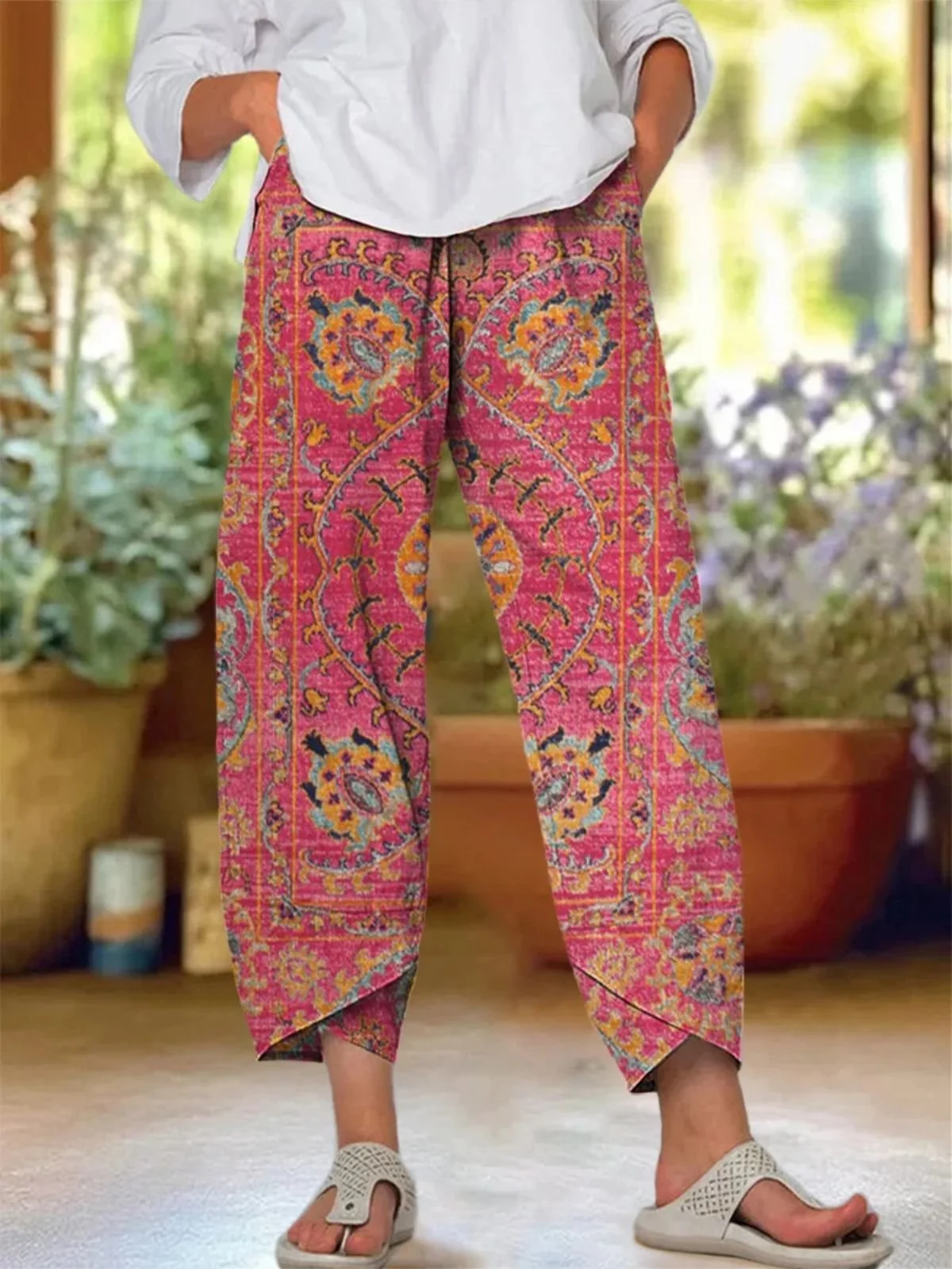 Cotton Casual Pants