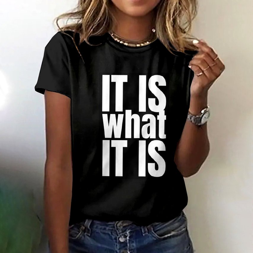Cotton Crew Neck Casual Regular Fit T-Shirt