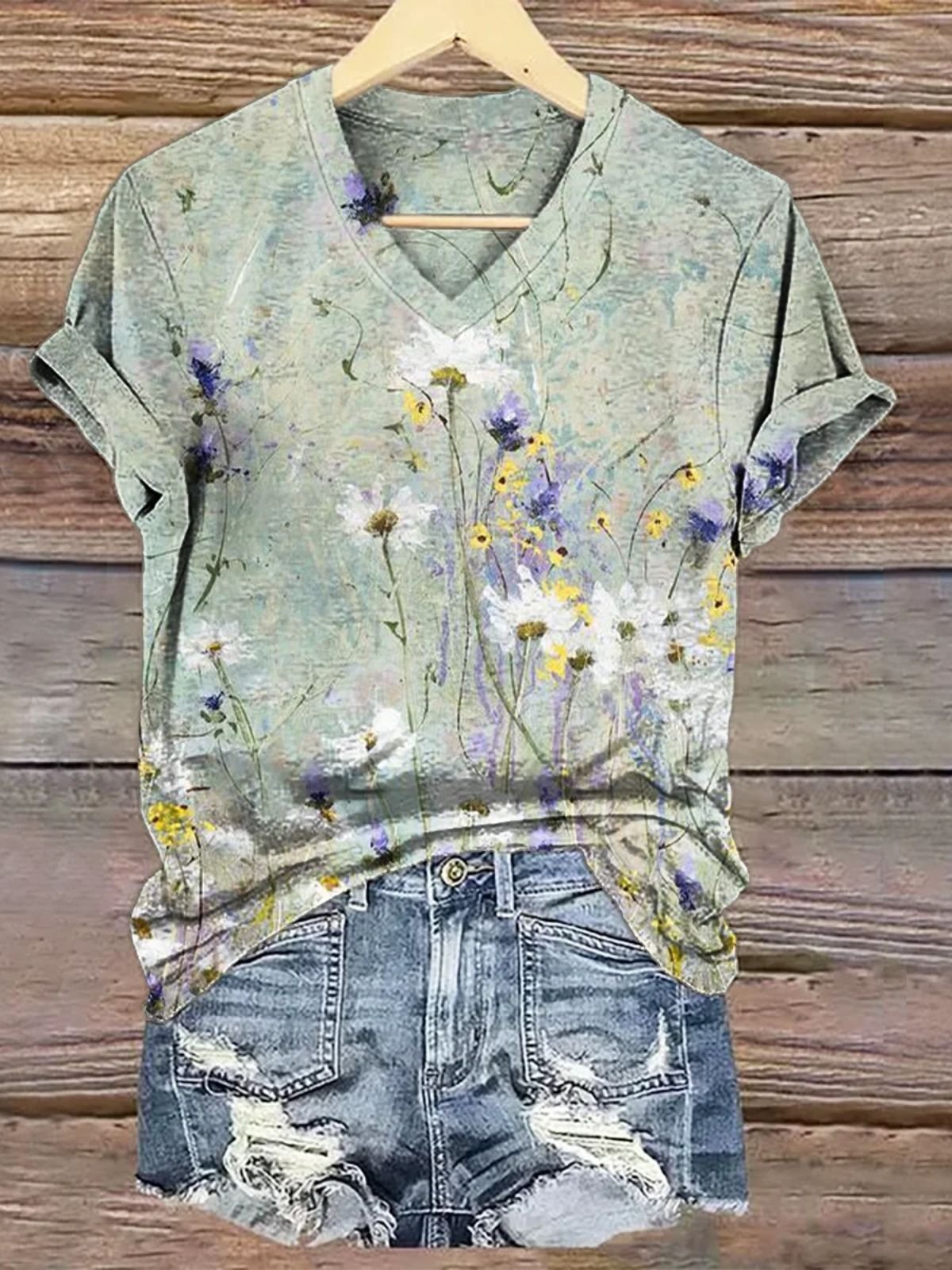 Regular Fit Cotton Casual T-Shirt