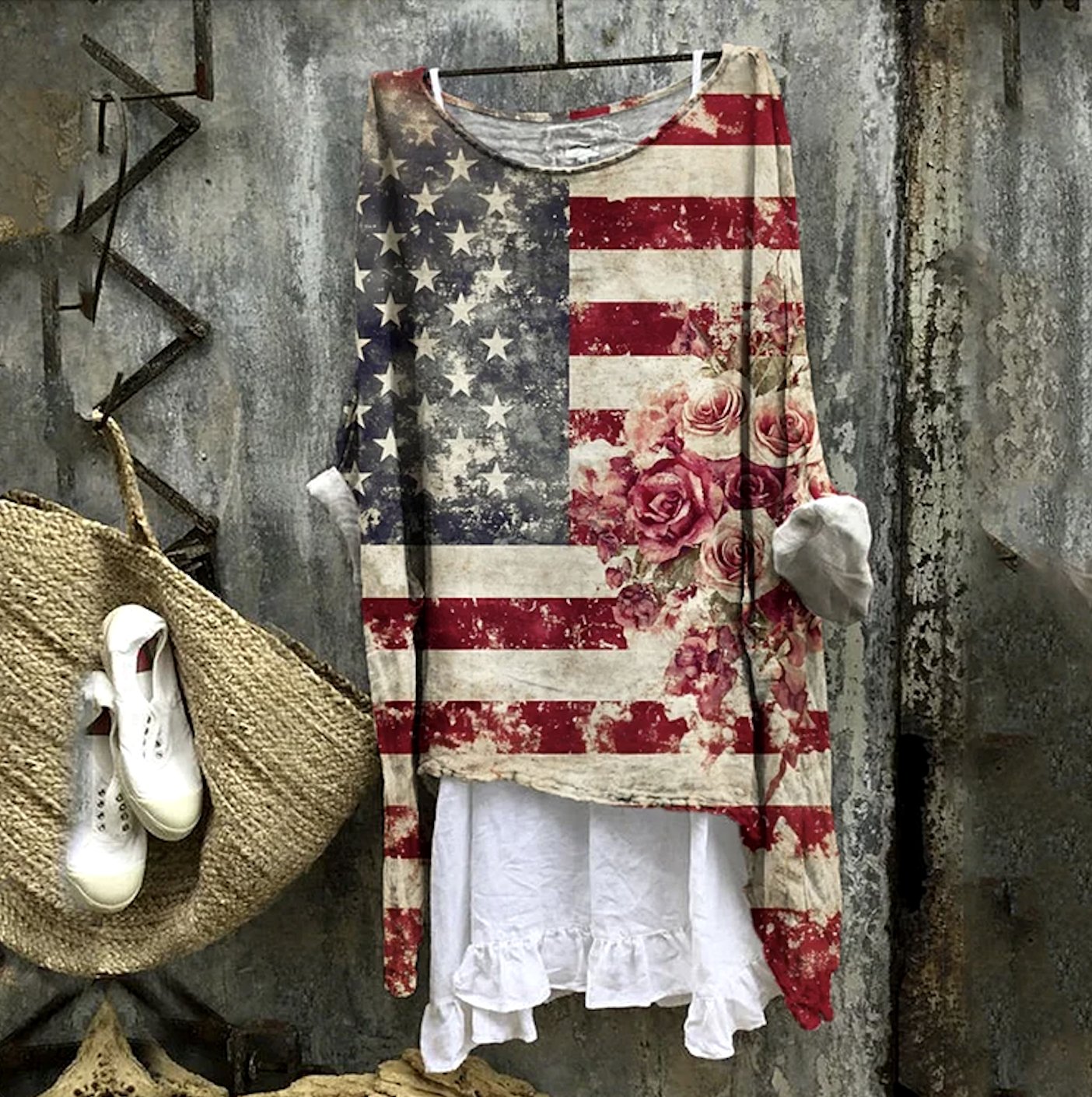 Crew Neck Regular Fit Casual Shirt