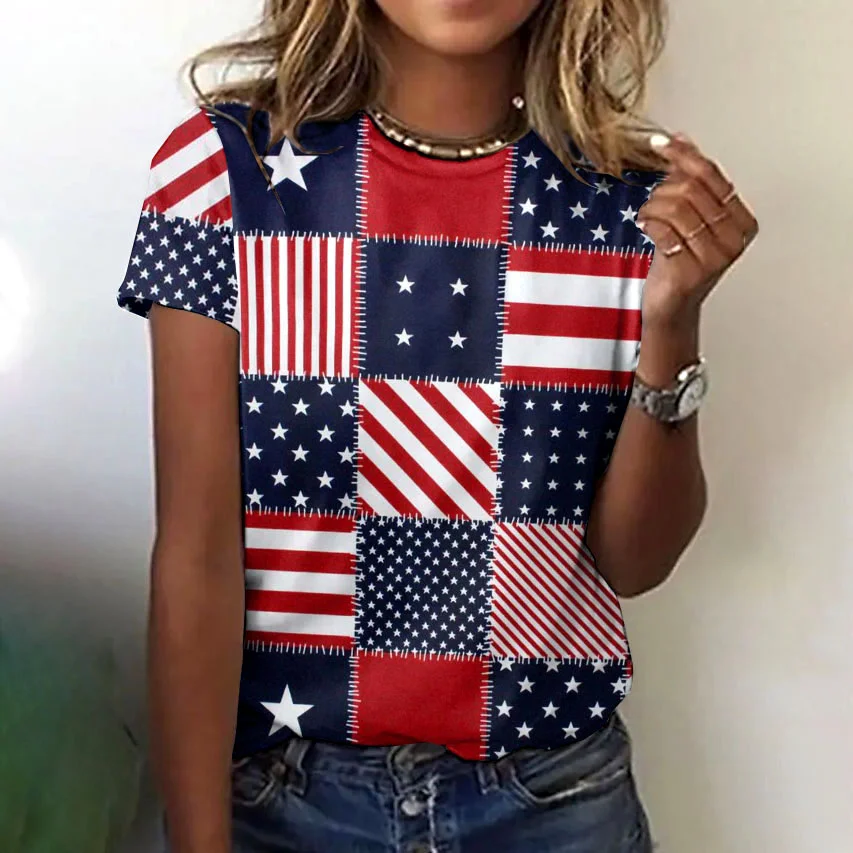 Plain Casual Crew Neck T-Shirt