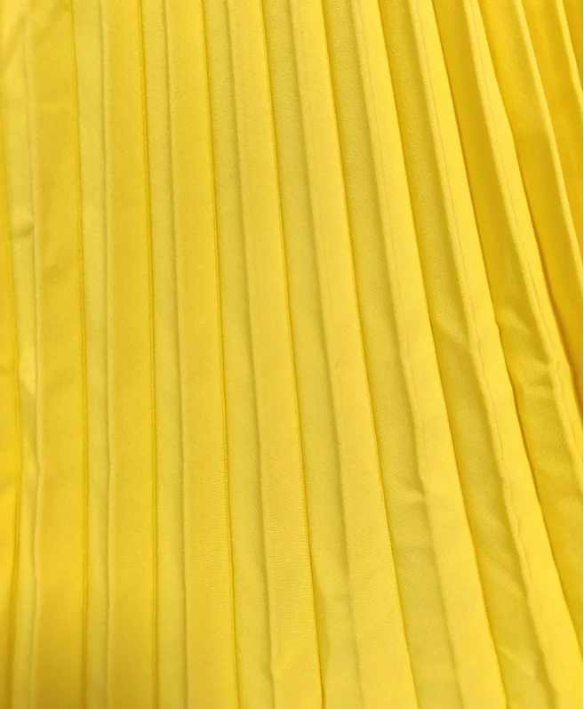 Women's Short Sleeve Summer Yellow Plain Split Joint Crew Neck Daily Going Out Vintage Maxi A-Line T-Shirt Oversized Dress