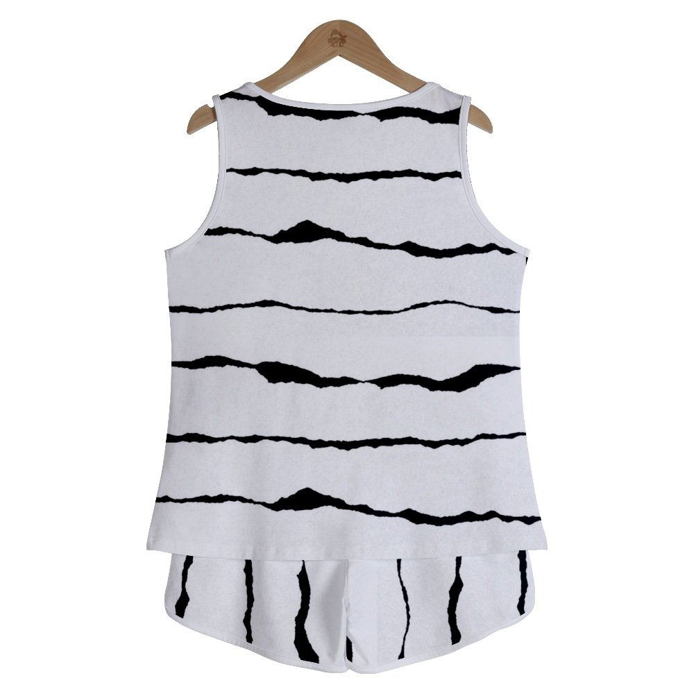 Striped Casual Two-Piece Set