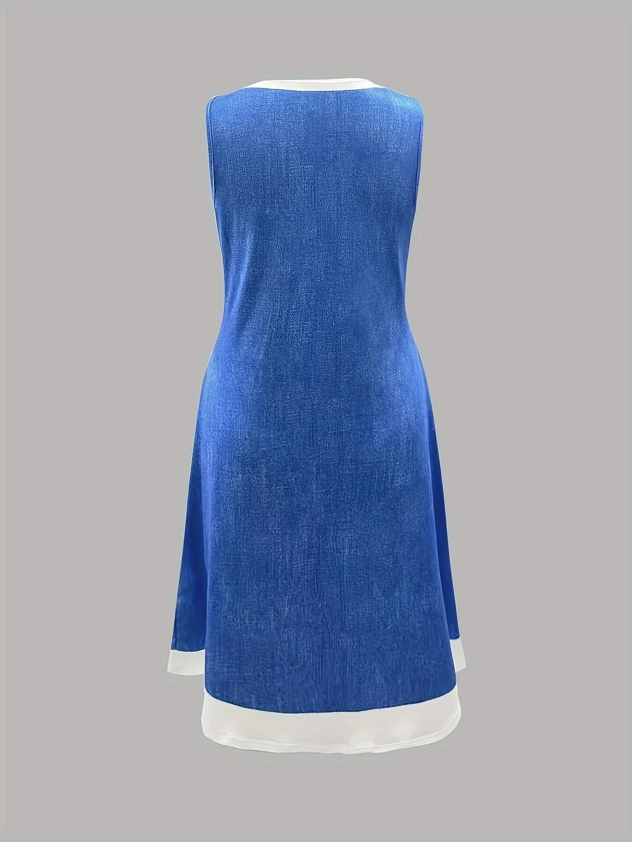 Regular Fit Crew Neck Dandelion Vintage Dress