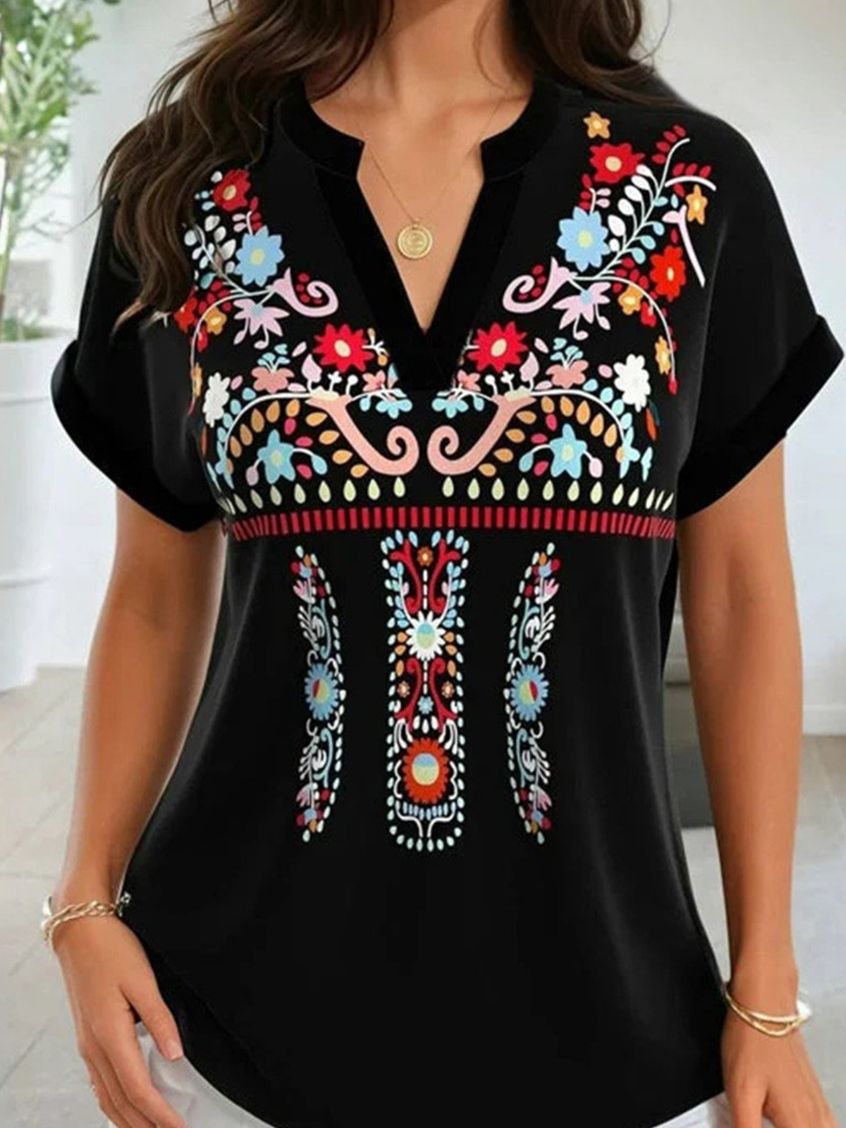 Elegant Cotton Blouse