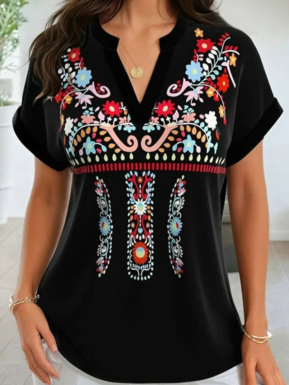 Elegant Cotton Blouse