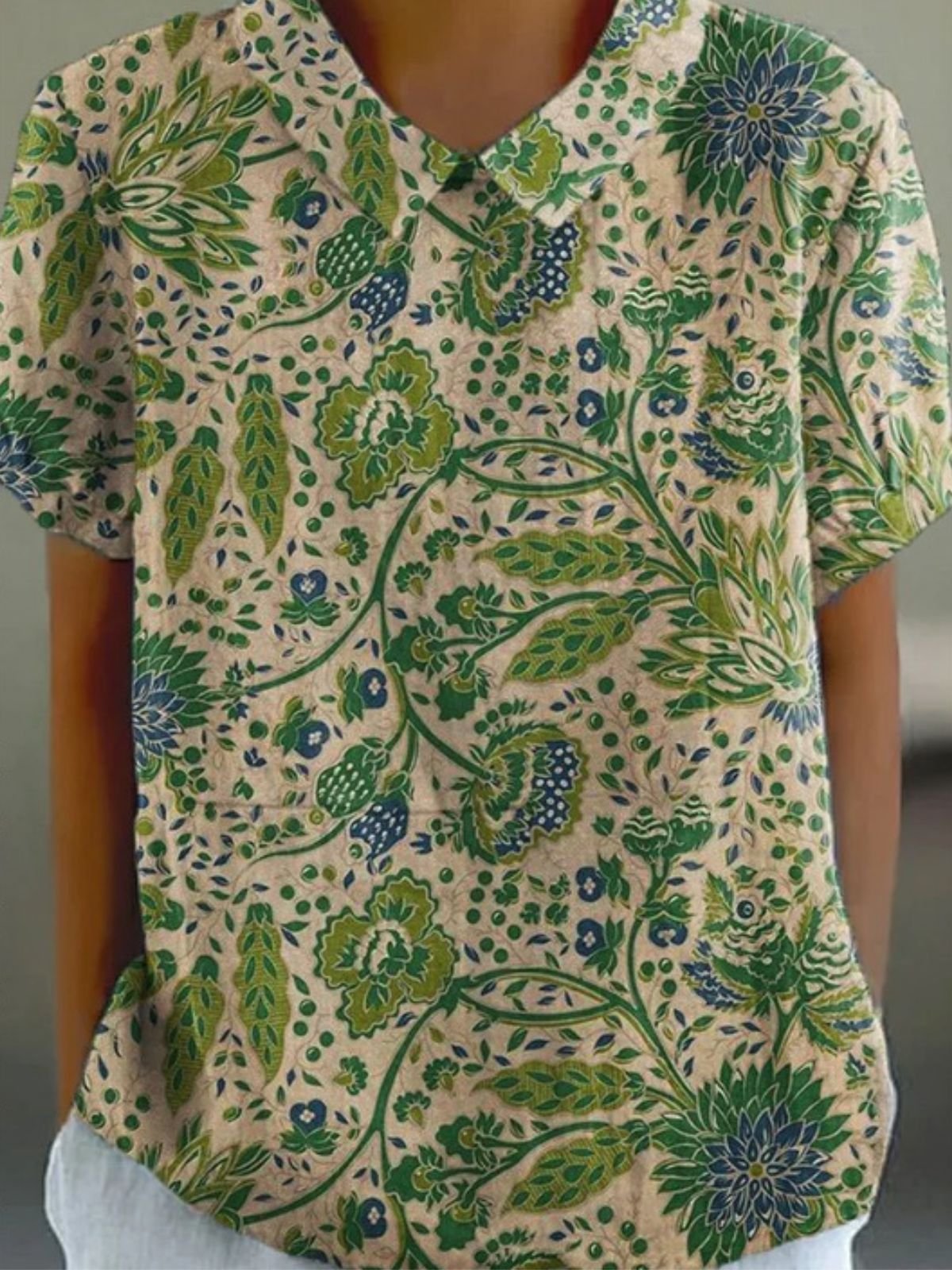 Casual Cotton Blouse