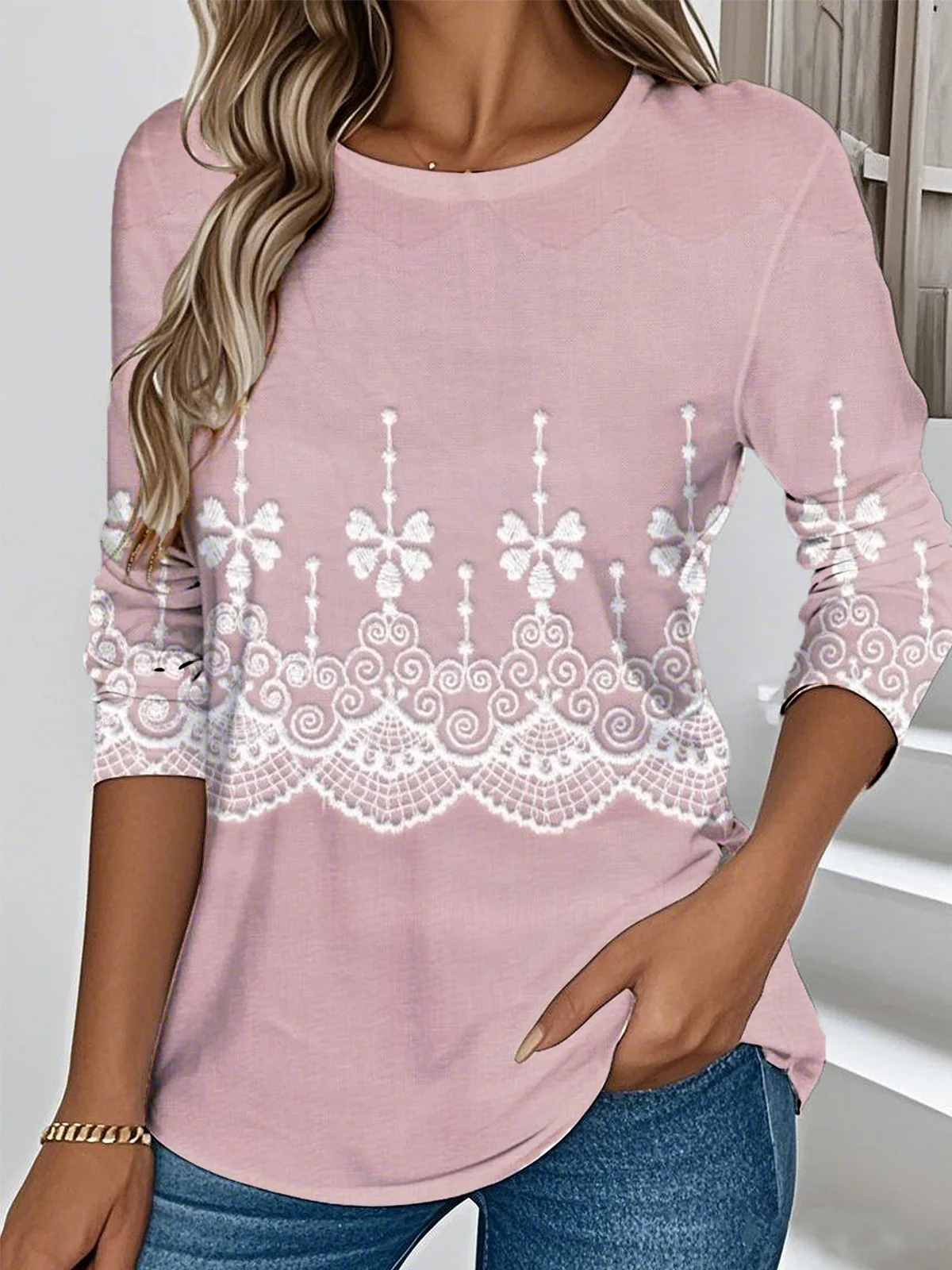 Jersey 3D Printing Casual Loose T-Shirt