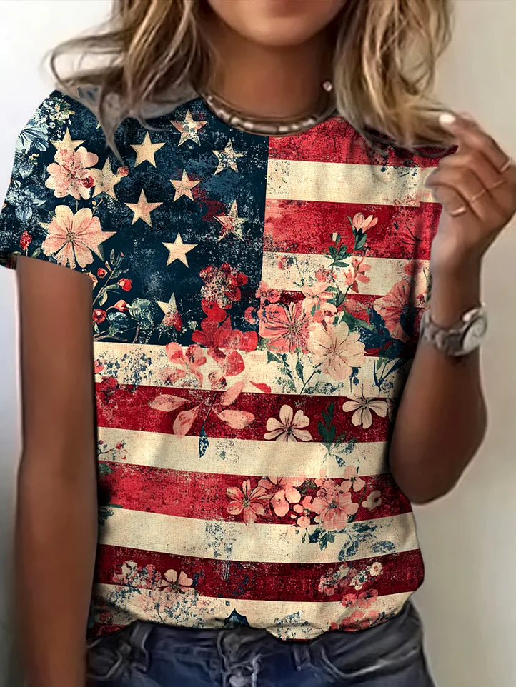 Painting Casual T-Shirt