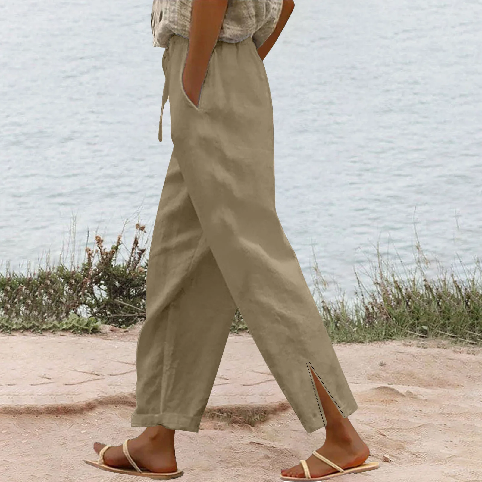 Plain Regular Fit Pants
