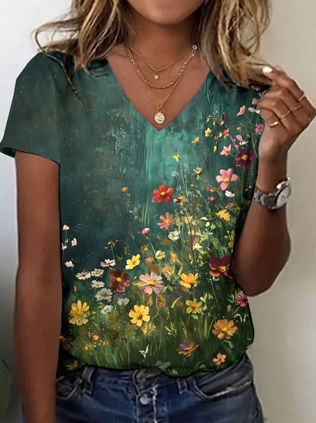 Casual Crew Neck T-Shirt