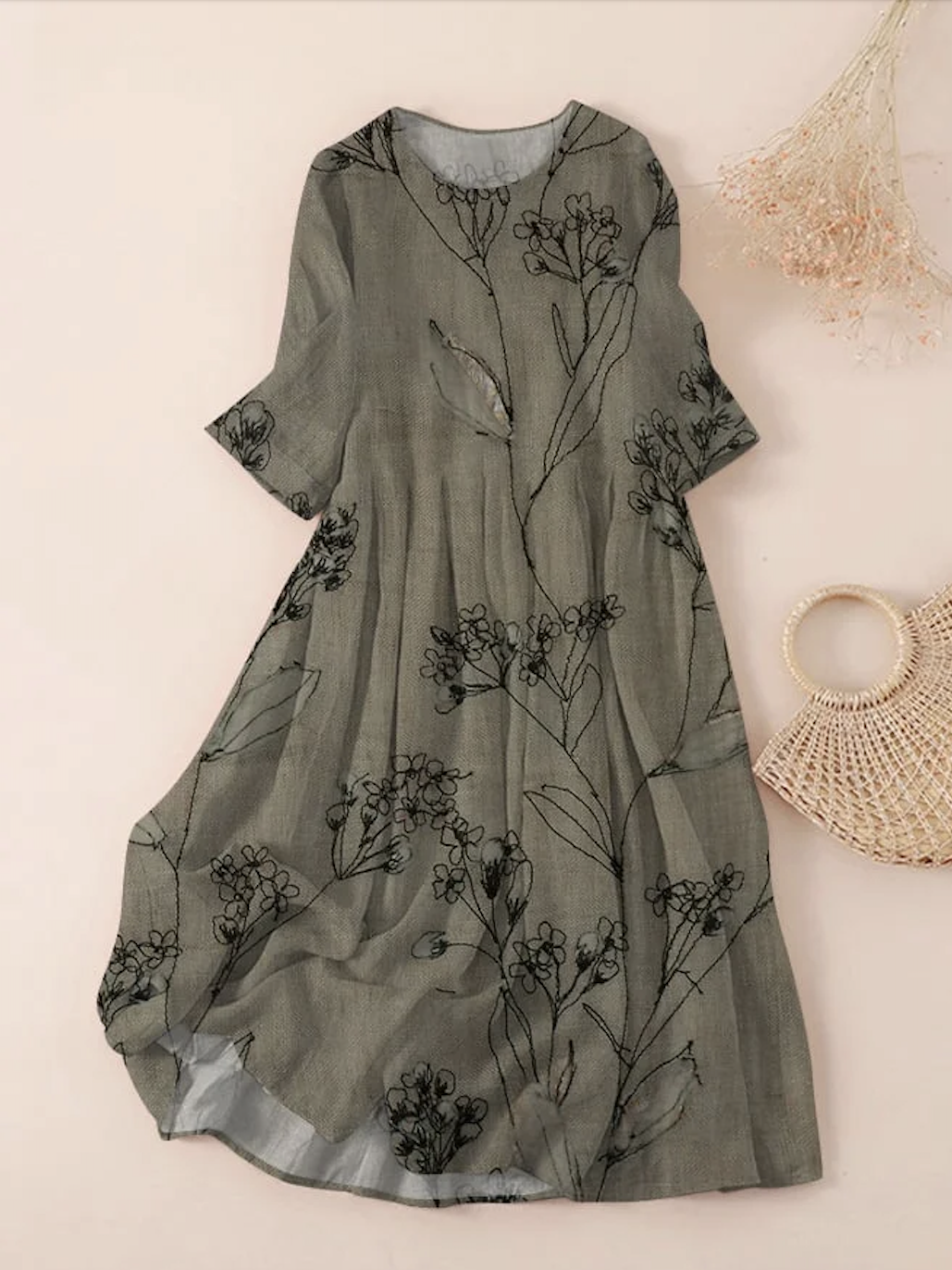 Casual Regular Fit Dress With No