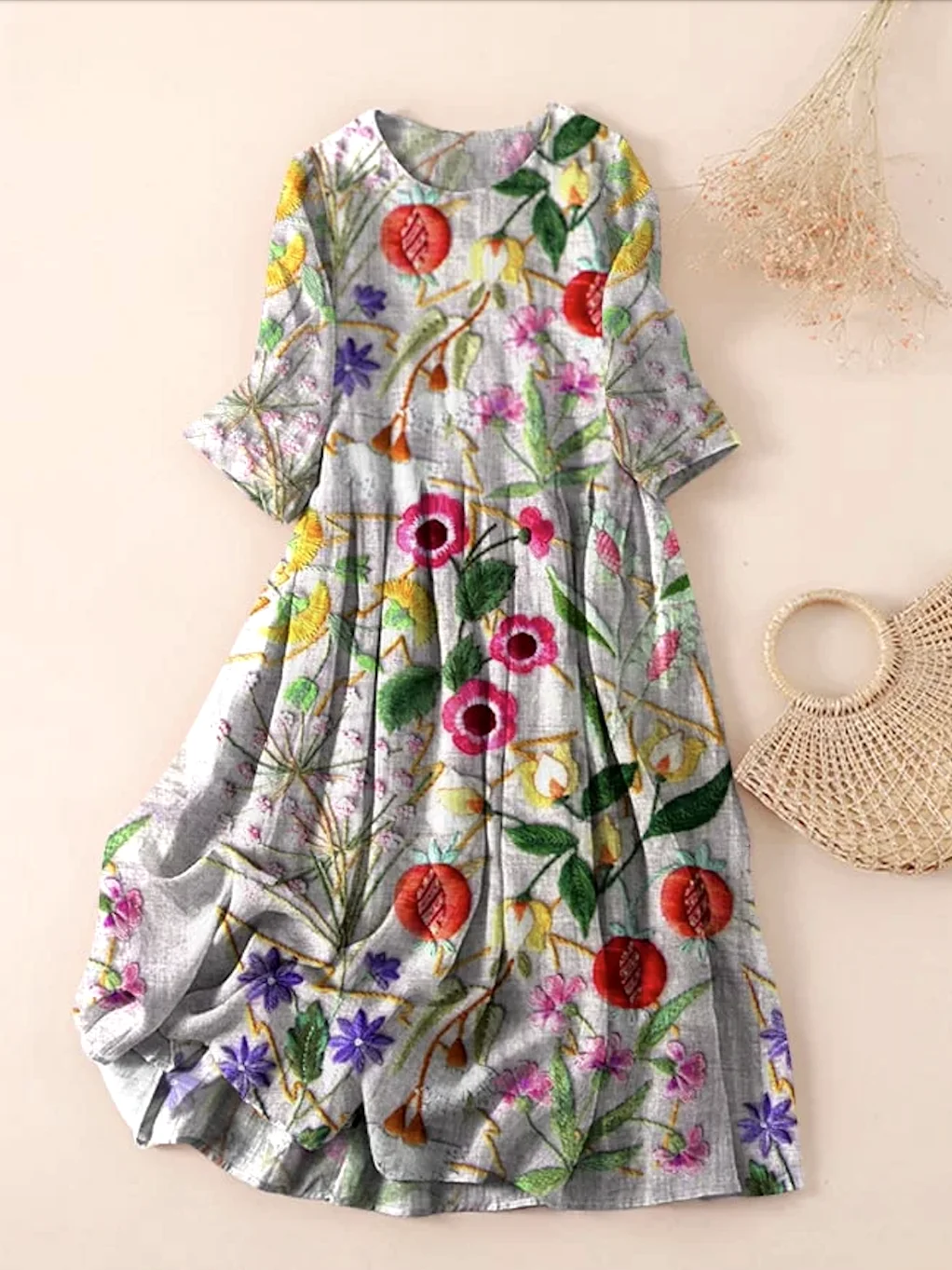 Casual Regular Fit Dress With No