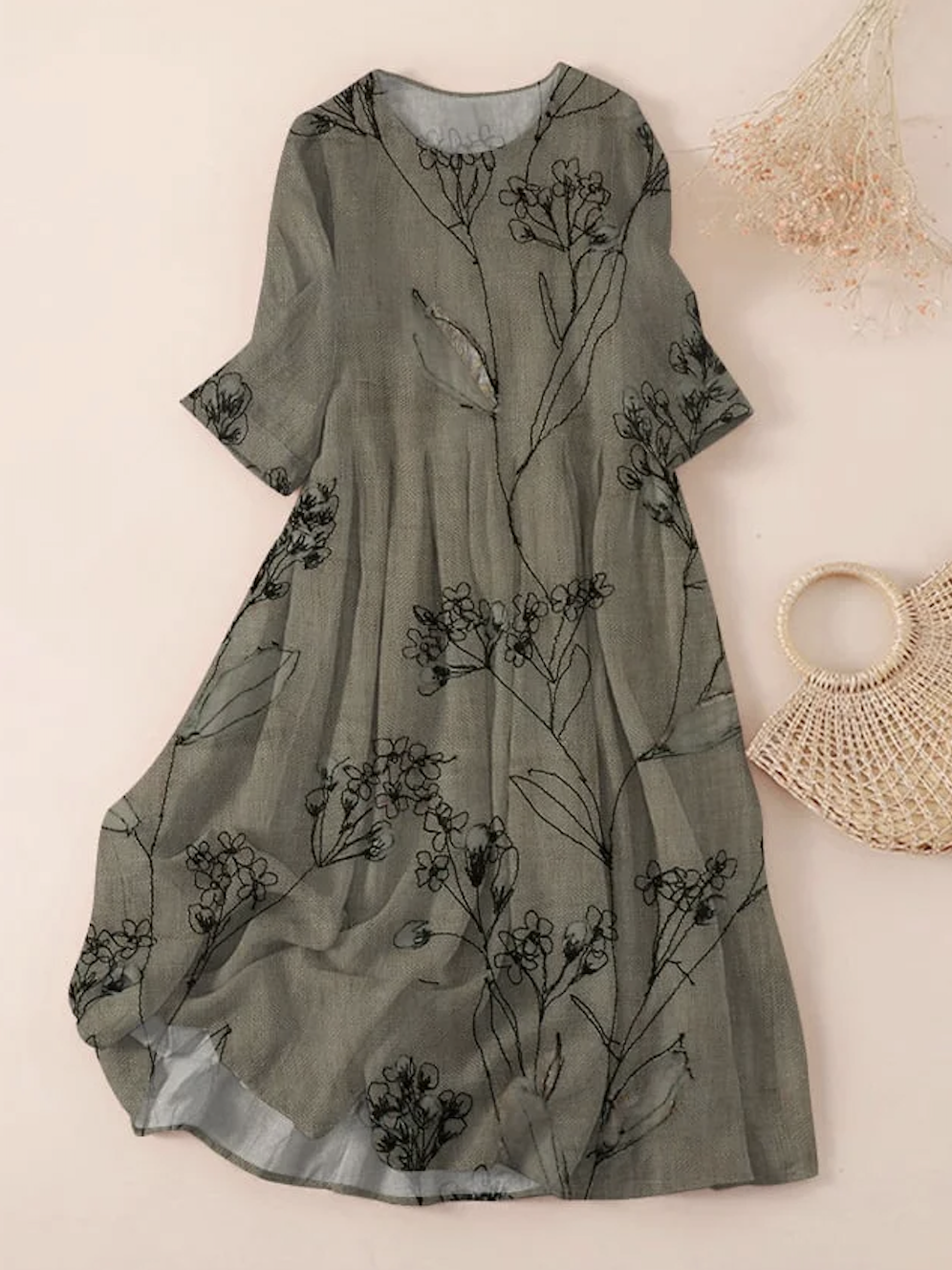 Casual Regular Fit Dress With No