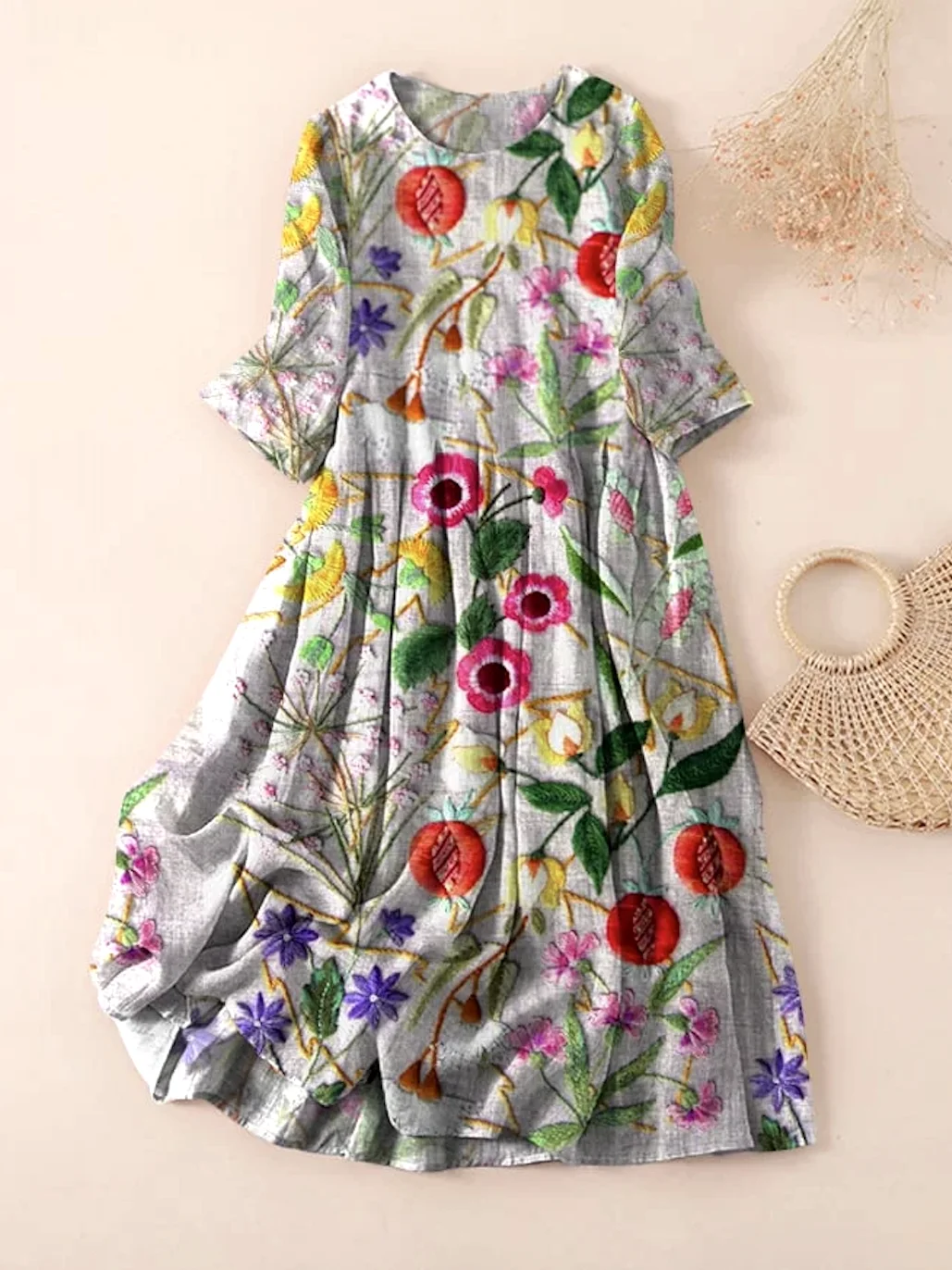 Casual Regular Fit Dress With No