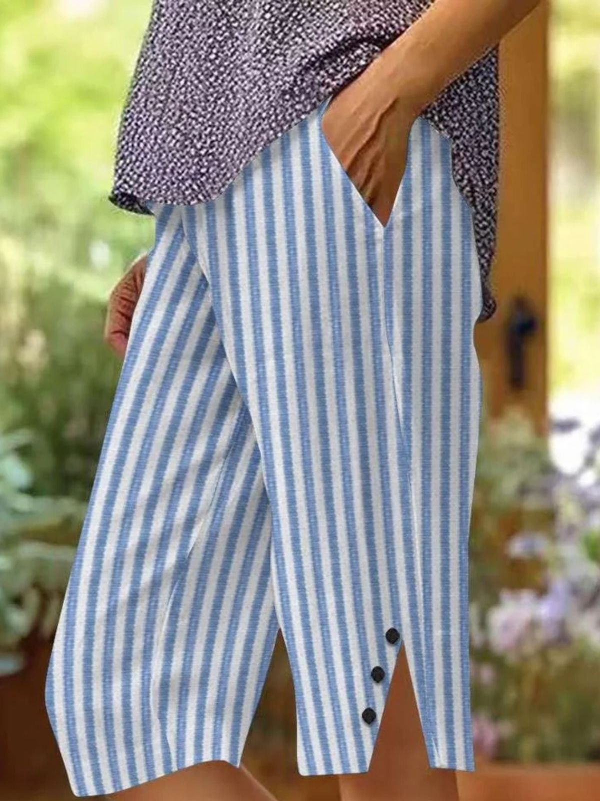 Regular Fit Cotton Casual Pants