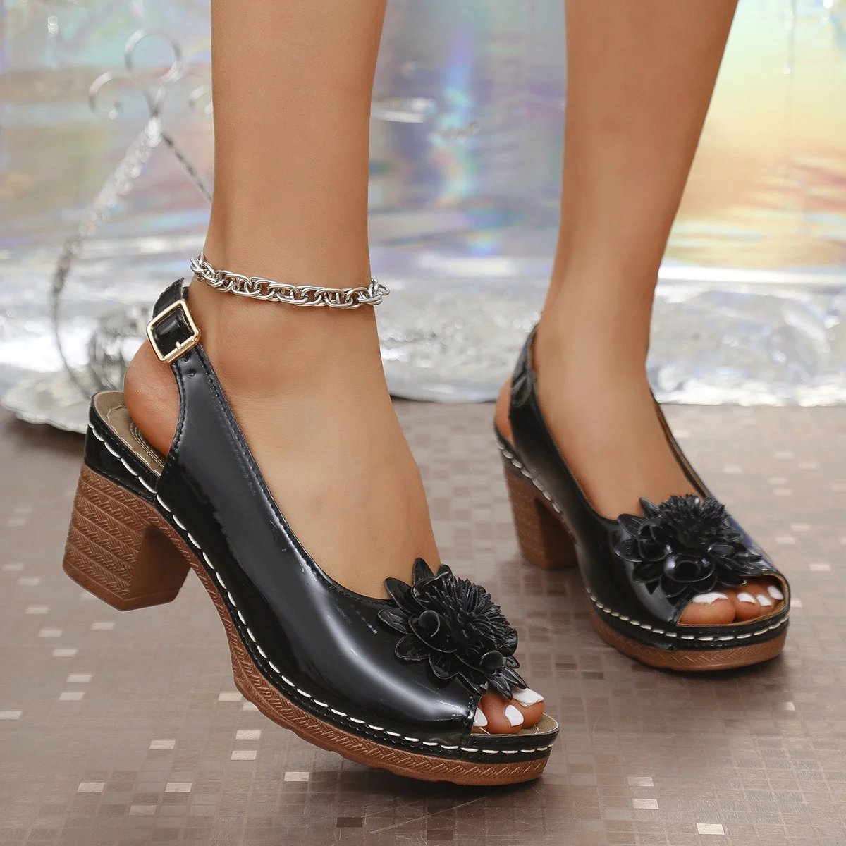Casual Plain Sandal