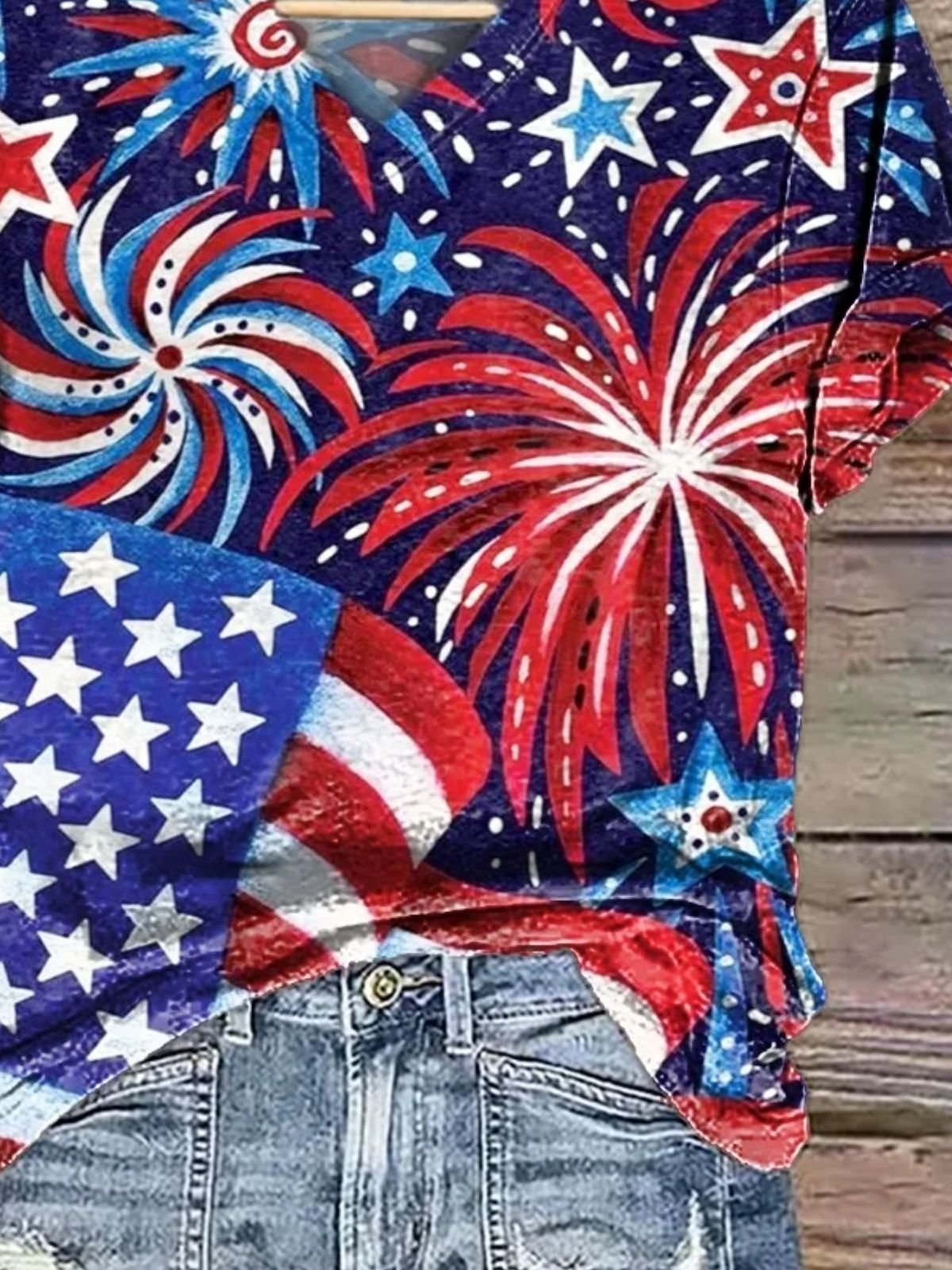 Casual Independence Day T-Shirt