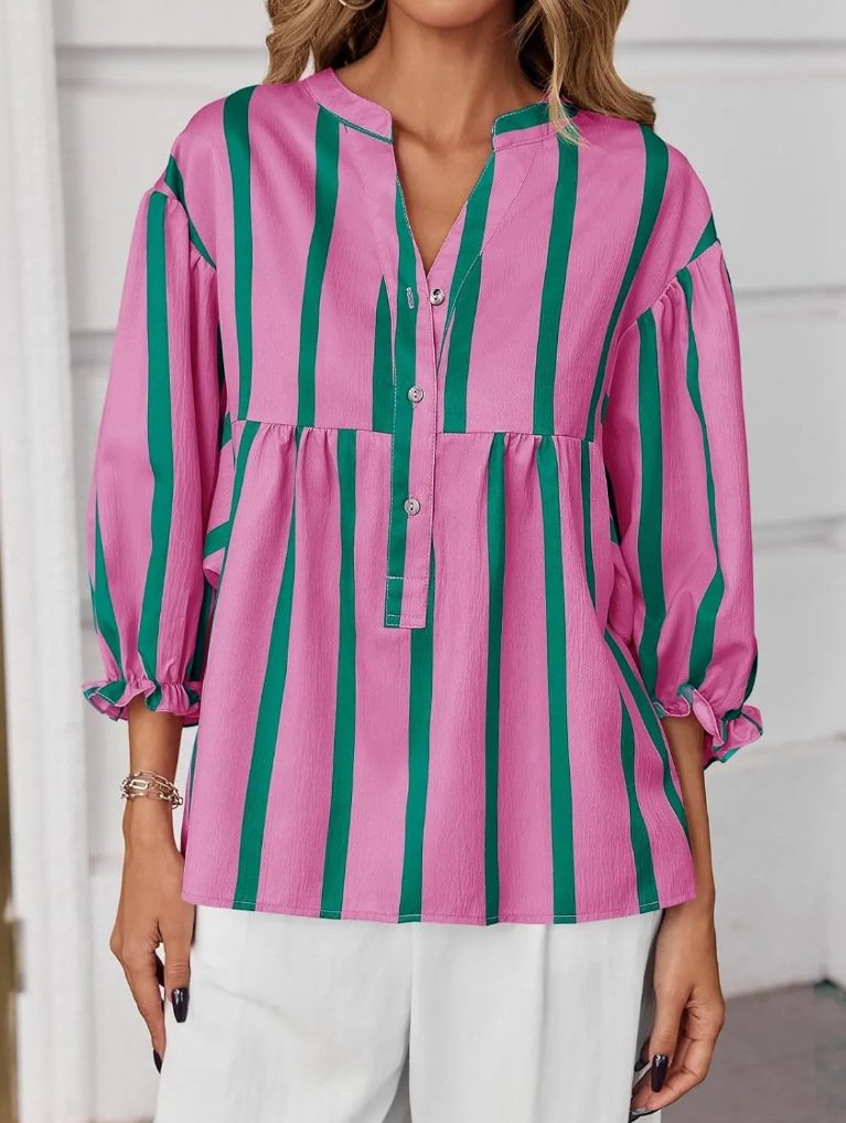 Cotton Casual Striped Regular Fit Shirt