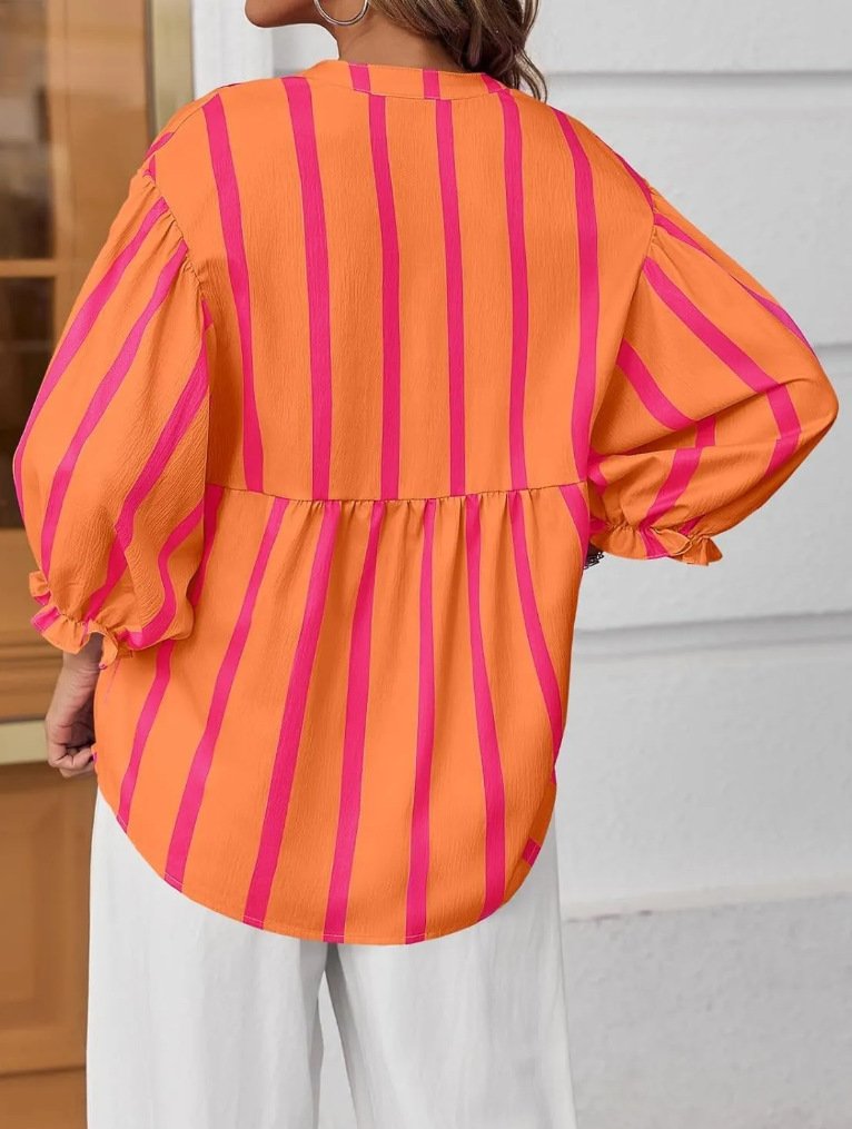 Cotton Casual Striped Regular Fit Shirt