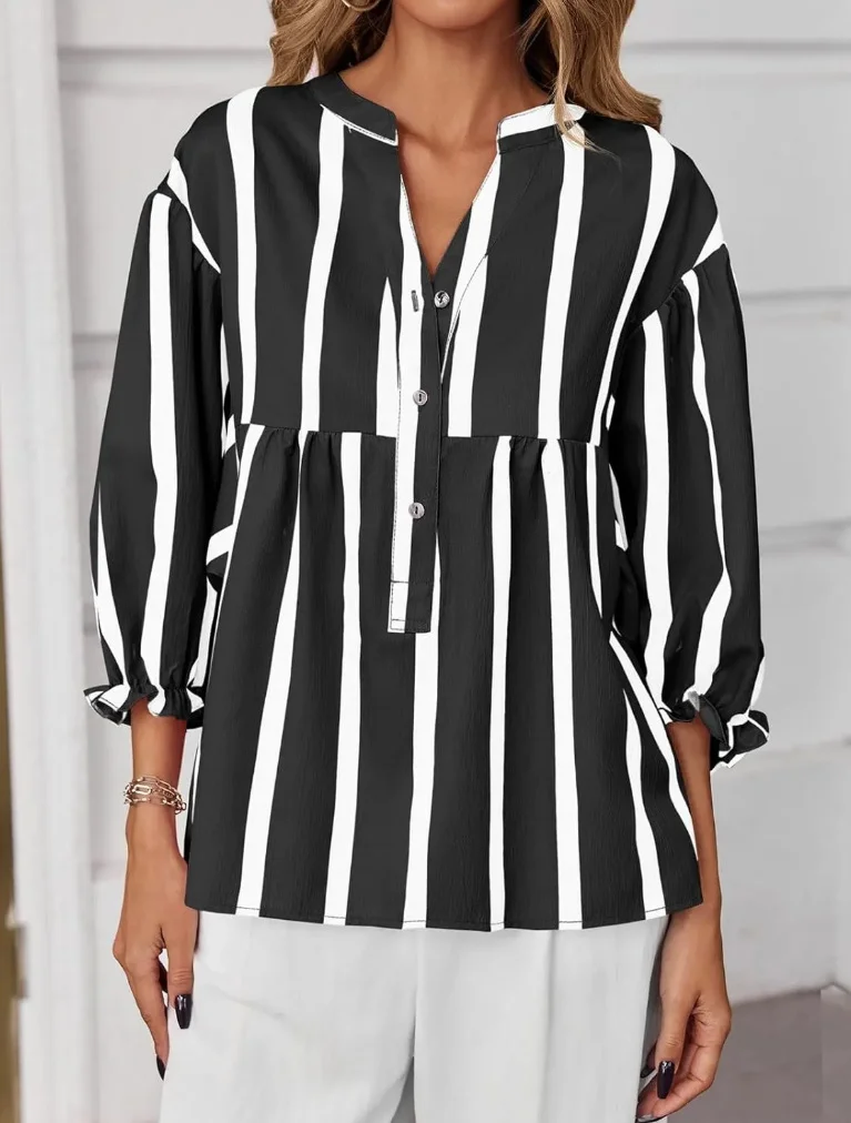 Cotton Casual Striped Regular Fit Shirt